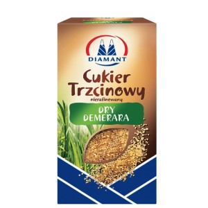 CUKIER TRZCINOWY DEMERARA 500G DIAMANT