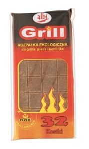 PODPAŁKA SZARA 32 KOSTKI RYDEŁKO