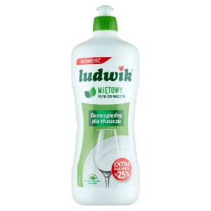 PŁYN DO NACZYŃ MIĘTOWY 900G LUDWIK