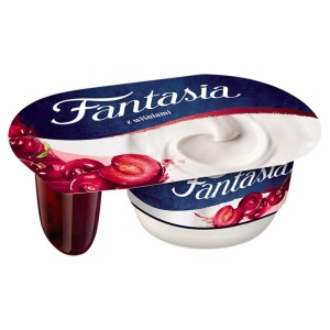 JOGURT FANTASIA WIŚNIA 118G DANONE