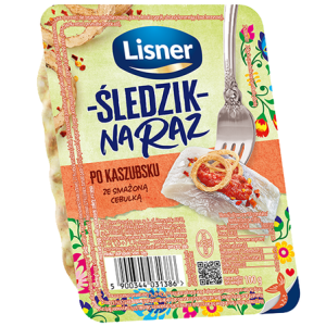 ŚLEDZIK NA RAZ PO KASZUBSKU 100G LISNER