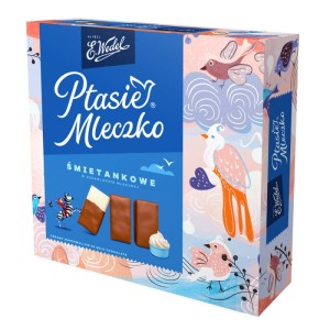 PTASIE MLECZKO ŚMIETANKOWE 340G WEDEL