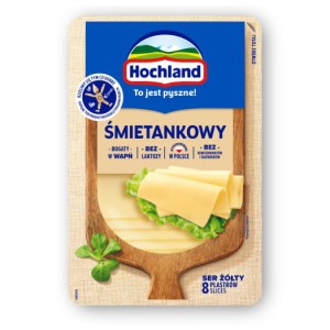 SER ŚMIETANKOWY PLASTRY 135G HOCHLAND