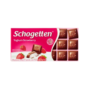 CZEKOLADA JOGURT TRUSKAWKA 100G SCHOGETTEN