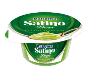DESER SATINO PISTACJA 144G TOPER BAKOMA