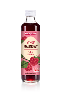 SYROP MALINOWY 250ML POLSKA RÓŻA