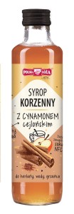 SYROP KORZENNY Z CYNAMONEM 250ML POLSKA RÓŻA