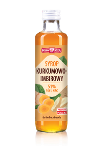 SYROP KURKUMOWO IMBIROWY 315G POLSKA RÓŻA