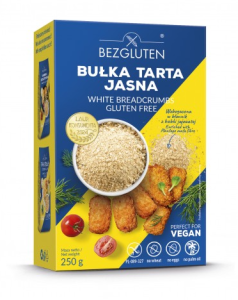 BUŁKA TARTA JASNA B/GLUT 250G BEZGLUTEN