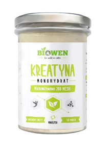 KREATYNA MONOHYDRAT PROSZEK B/GLUT 250G BIOWEN