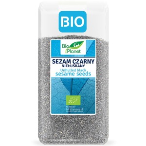 SEZAM CZARNY NIEŁUSKANY BIO 200G BIO PLANET