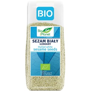 SEZAM BIAŁY ŁUSKANY BIO 200G BIO PLANET