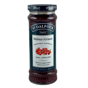 DŻEM MALINA & GRANAT 284G OWOCOWA RAPSODIA