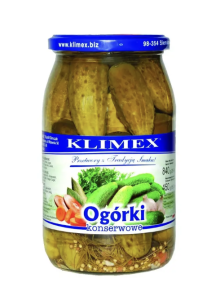 OGÓRKI KONSERWOWE 840G KLIMEX