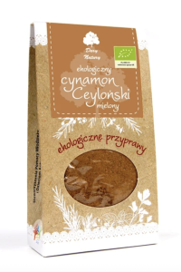 CYNAMON CEJLOŃSKI MIELONY 50G DARY NATURY