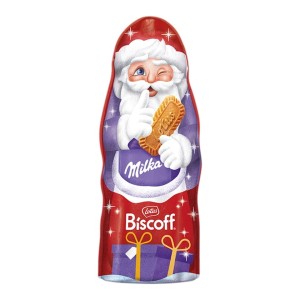FIGURKA MILKA LOTUS BISCOFF SANTA 95G MONDELEZ BN