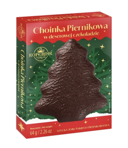PIERNIKI CHOINKI W CZEKOLADZIE 128G KOPERNIK BN