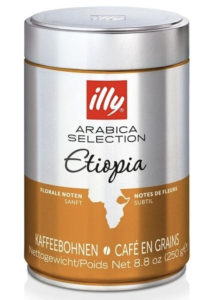 KAWA MONOARABICA ETHIOPA ZIARNISTA 250G ILLI