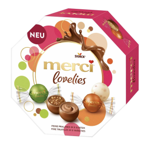 BOMBONIERKA MERCI LOVELIES 185G STORCK