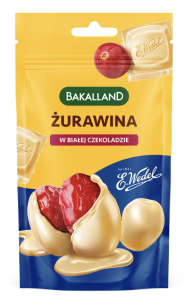 ŻURAWINA W CZEKOLADZIE BIAŁEJ MLECZNEJ 80G AMARESTI