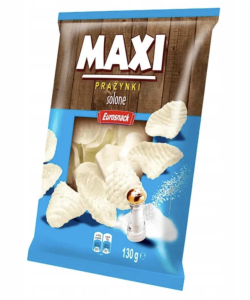 PRAŻYNKI MAXI SOLONE 130G EUROSNACK