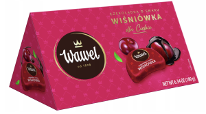 CZEKOLADKI SMAK WIŚNIÓWKA 180G WAWEL