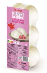 KLUSKI NA PARZE Z MALINAMI 370G BUCHCIK