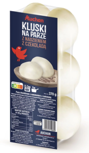 KLUSKI NA PARZE Z NADZ CZEKOLADOWYM 370G BUCHCIK