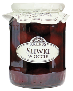 ŚLIWKI W OCCIE BEZGLUTENOWE 500G KROKUS