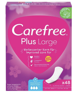 WKŁADKI HIG CAREFREE PLUS A'48 LARGE AL