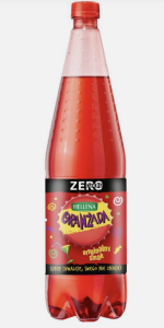 NAPÓJ HELLENA ORANŻADA CZERWONA ZERO GAZ 1,25L PET DRS