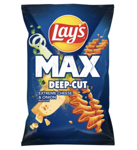 LAY'S MAX DEEP GREEN ONION & CHEESE 150G