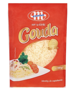 SER GOUDA WIÓRKI 150G MLEKOVITA
