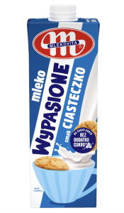 MLEKO UHT CIASTECZKO WYPASIONE 1L MLEKOVITA