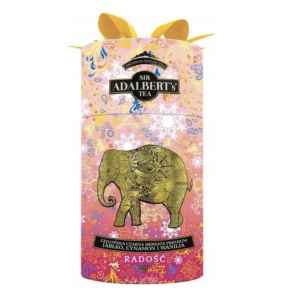 HERBATA CZARNA CEJLOŃSKA RADOŚĆ 80G ADALBERTS