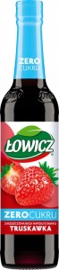 SYROP TRUSKAWKA ZERO 400ML ŁOWICZ