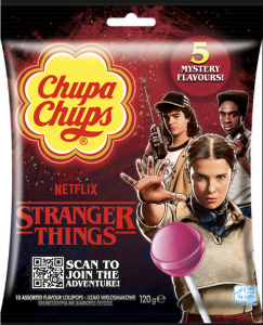 LIZAK CHUPA CHUPS STRANGER THINGS 12G PERFETTI