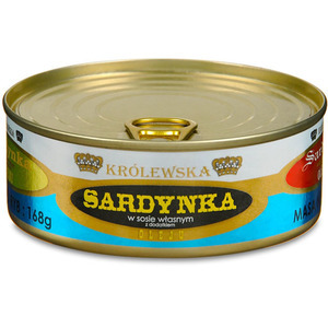 SARDYNKA KRÓLEWSKA W/S WŁ Z OLEJ 240G PETRO