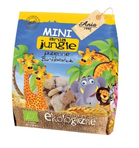 CIASTKA MINI JUNGLE BIO 100G BIO ANIA