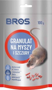 GRANULAT NA MYSZY SZCZURY 100G BROS