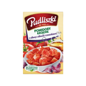 POMIDORY KROJ OLIW CZOSN 390G PUDLISZKI