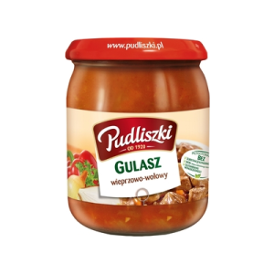 GULASZ WIEPRZOWO WOŁOWY 500G PUDLISZKI