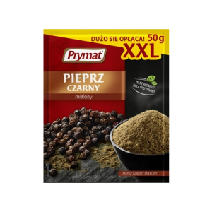 PIEPRZ CZARNY MIELONY 50G PRYMAT