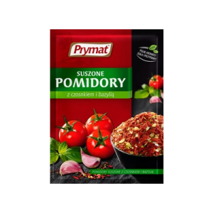 PRZYPRAWA POMIDORY SUSZ CZOSN BAZYL 15G PRYMAT