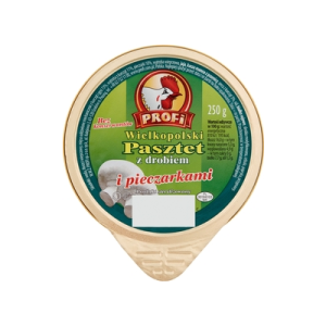 PASZTET WIELK PIECZARKA 250G PROFI