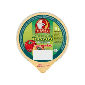 PASZTET WIELK PAPRYKA 131G PROFI