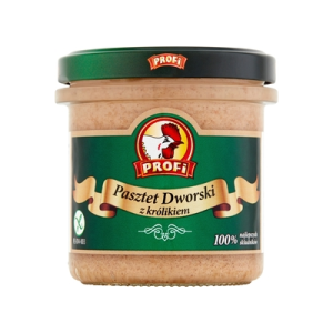 PASZTET DWORSKI Z KRÓLIKIEM 130G PROFI