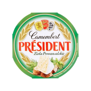 SER PRESIDENT CAMEM Z ZIOŁ 120G LACTALIS