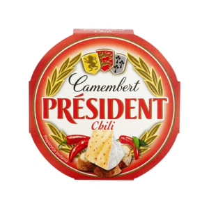 SER PRESIDENT CAMEMBERT Z CHILI 120G LACTALIS