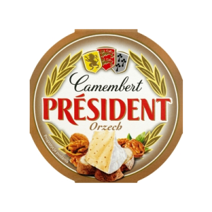 SER PRESIDENT CAMEMBERT Z ORZECHEM 120G LACTALIS